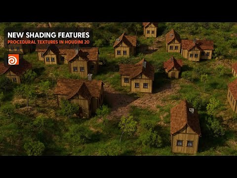 Houdini 20 Procedural Shading Features