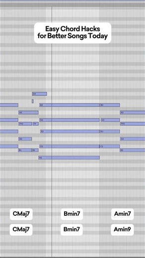 Easy Chord Hacks for Better Songs Today #ableton #musicproducer #piano #midi #chords
