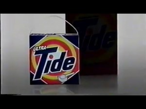 1990 Ultra Tide Laundry Detergent TV Commercial
