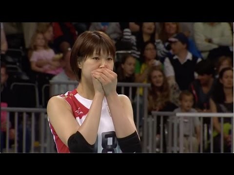 木村沙織Japan vs China 2012 Olympic volleyball Every point by Saori Kimura!!!