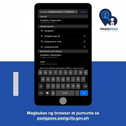 Pasig Pass Registration Guide: To register visit: https://pasigpass.pasigcity.gov.ph/ #SafeMallingAtSM #IngatAngat | SM Center Pasig