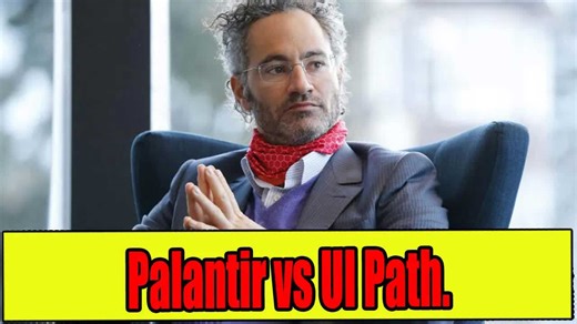 UI Path Stock CRASHES | Palantir vs UI Path.