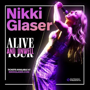 WEST PALM BEACH! Nikki Glaser is bringing TWO NIGHTS of her Alive and Unwell Tour to Kravis Center for the Performing Arts! Tickets on sale now! | Nikki Glaser