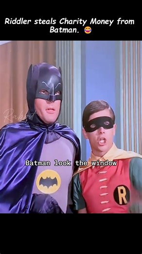 65K views · 1.2K reactions | Riddler steals Charity Money from Batman. #batman #adamwest #batmanandrobin #batman66 #americantvshow | Rory Mcclain | Facebook