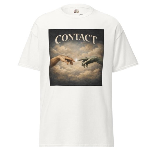 Cotton Alien T Shirt Surreal Fashion Conversation Tee - Etsy