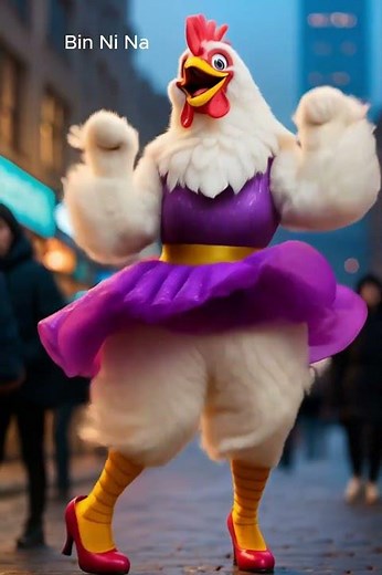 The Epic Dance of Chickens – Cute & Hilarious!#ChickenDance#CuteChickens#DancingChickens#FunnyAnimal