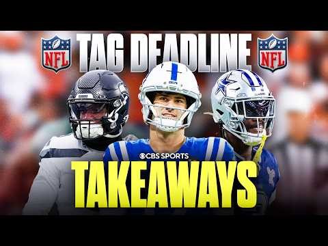 NFL Tag Deadline takeaways: Colts use transition tag on Daniel Jones, Seahawks do NOT tag Walker