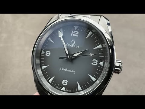 2025 Omega Seamaster Railmaster 235.10.38.20.06.001 - 38mm Gray Dial Hands-On Watch Review