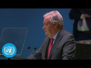 Priorities for 2025 - UN Chief Briefing | United Nations
