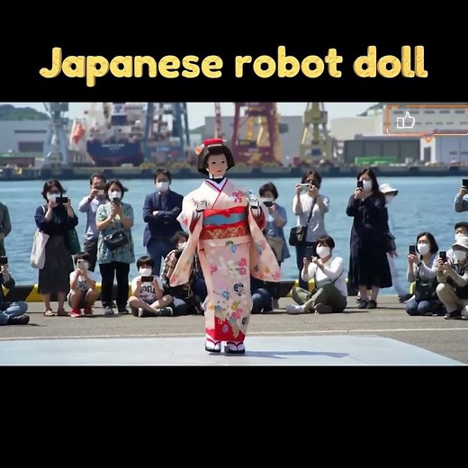 日本最新ロボット人形 🤖✨ Amazing Japanese Robot Doll 最新の日本製ロボット人形 🤖✨ 世界を驚かせる美しさ 💕 #ロボット #人形