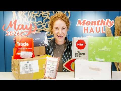 May 2026 Monthly Haul | Product Reviews, Subscription Boxes & More!