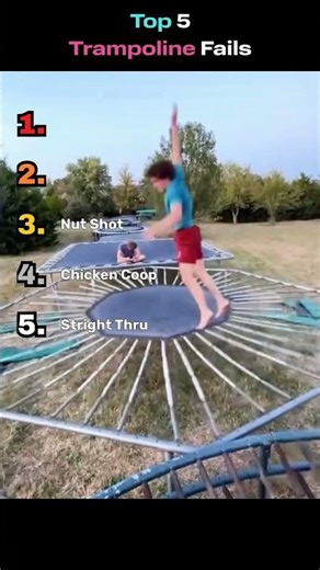 Trampoline Funny Fails 😂