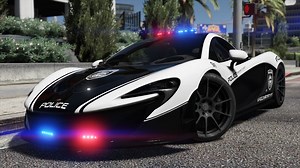 GTA 5 McLaren P1 | Hot Pursuit Police [Add-On / Replace | Template] Mod - GTAinside.com