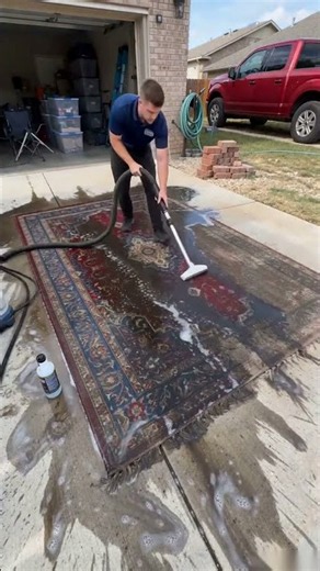 #deepcleaning #satisfying #woolrugcleaning