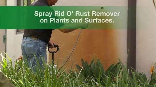 Rid-O-Rust Outdoor Rust Preventer, Concentrated Formula, Prevents Stains Caused by Irrigation, 64 Fluid Ounce Bottles (4 Pack)