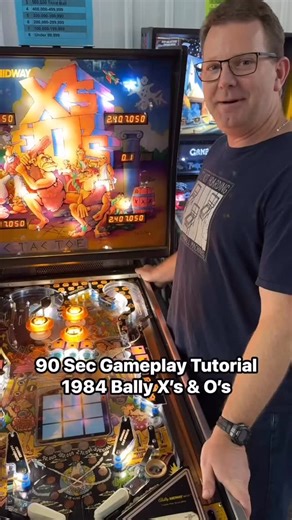 District 82 Pinball Arcade on Instagram: "90 Second Gameplay Tutorial for 1984 Bally X’s & O’s Pinball Machine If you’re liking these tutorials please share them! 𝐃𝐢𝐬𝐭𝐫𝐢𝐜𝐭 𝟖𝟐 𝐏𝐢𝐧𝐛𝐚𝐥𝐥 𝐀𝐫𝐜𝐚𝐝𝐞 𝐡𝐚𝐬 𝐨𝐯𝐞𝐫 𝟏𝟎𝟎 𝐏𝐢𝐧𝐛𝐚𝐥𝐥 𝐌𝐚𝐜𝐡𝐢𝐧𝐞𝐬 𝐚𝐥𝐥 𝐬𝐞𝐭 𝐨𝐧 𝐅𝐫𝐞𝐞 𝐏𝐥𝐚𝐲! Pay one low admission price and play as much as you want for an hour or all day. District 82 is located in De Pere, WI. Only 15 minutes from Lambeau Field. Current Full Game List Here: https://d