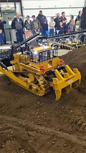 RC D11 Bulldozer at Cabin Fever Expo