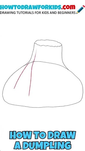 Dumpling drawing tutorial