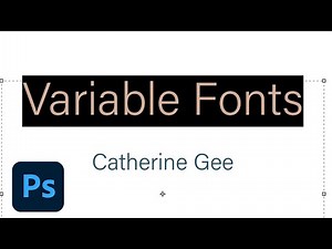 Photoshop Sneak Peek: Variable Fonts Coming to Photoshop CC | Adobe Creative Cloud