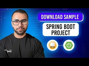 You can download Spring Boot Project from the zip file in the description