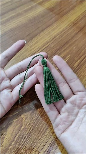 ✨ Make beautiful tassels the easy way! Quick, simple, and perfect 💖#TasselMaking