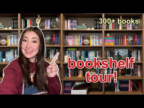 IN DEPTH BOOKSHELF TOUR 📚 my entire book collection | home library tour!