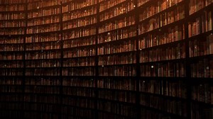 On The Library Shelf 09 4K