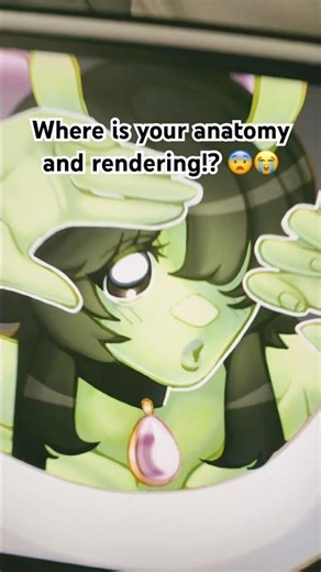 “Where is your sword?” Don’t need it. #digitalart #art #anime #naruto #alien #booger #skrimp