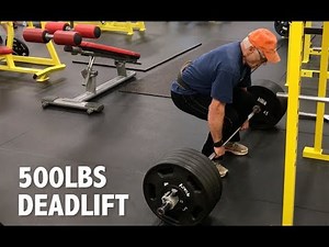 73 YEAR OLD ATTEMPTS 500LBS DEADLIFT