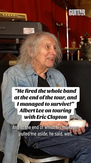 “He fired the whole band, and I managed to survive!” Albert Lee on touring with Eric Clapton