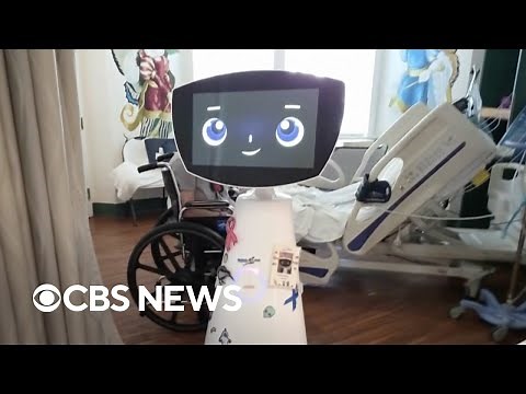 Robot helps hospital patients, nursing home residents feel less lonely