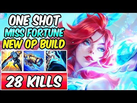 *28 KILLS* NEW OP MISS FORTUNE BUILD - SEASON 16 ONE-SHOT How to Play Miss Fortune League of Legends