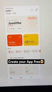Create your own app in just 15 minutes free and earn money #appcreate #freeappcreation #aiappdesign