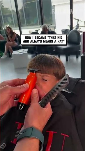Haircut Goes Wrong As Kid Moves His Head #funny #comedy