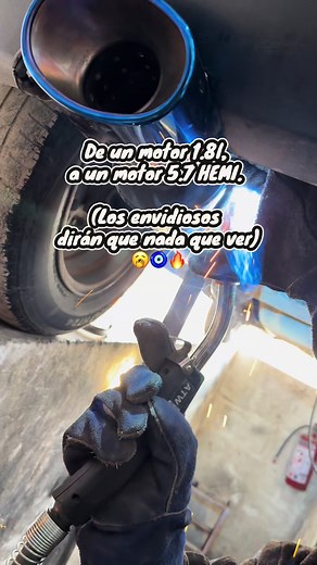 Escape deportivo para VW Pointer 1.8: sonido tipo 5.7 HEMI