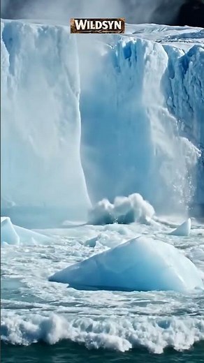 A Glacier Collapses in Real Time | Ultra-Realistic Ice Calving