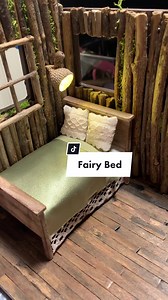 DIY Miniature Fairy Bed Tutorial