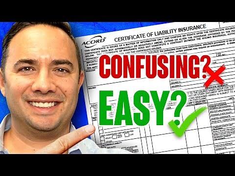 Your Guide to Easily Reading an ACORD 25 Certificate of Liability Insurance
