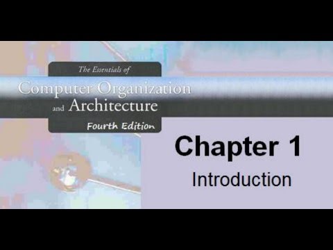 CH1:Computer organization and architecture.