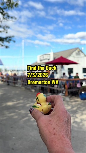Find the Duck scavenger hunt — Bremerton WA, 7/3/2026