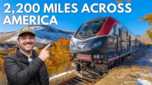 46 hours from Seattle to Chicago on Amtrak's Empire Builder train