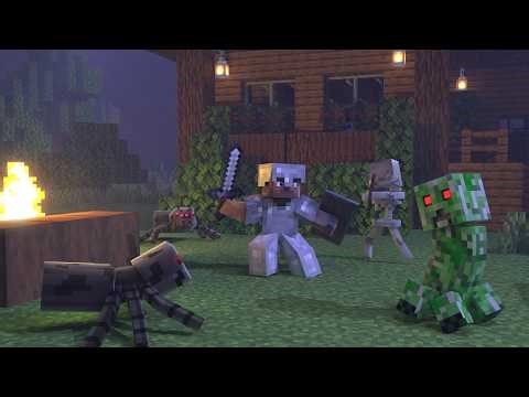 Survival Night - Minecraft Animation (Episode 1) #minecraft #minecraftanimation #minecraftmeme