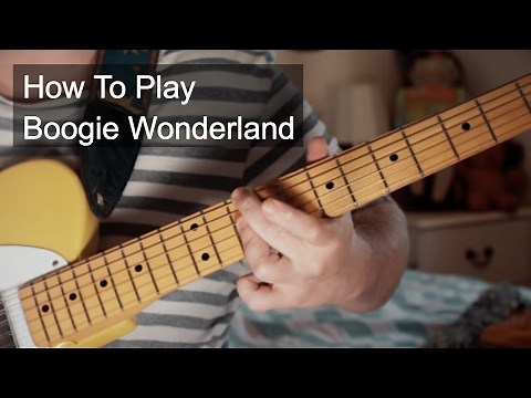 Boogie Wonderland Guitar Tutorial