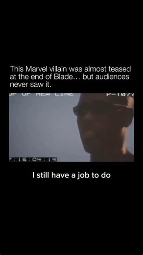 Explaining a Movie on Instagram: "Blade (1998) originally had a different ending. An alternate cut included a rooftop tease of a cloaked figure meant to be Michael Morbius, staged as a setup for where the story could go next. The shot was simple and intentionally distant, and director Stephen Norrington reportedly stood in for the figure because the character was only meant to register as a silhouette. The moment was cut before the film’s theatrical release, and the sequel ultimately went in a d