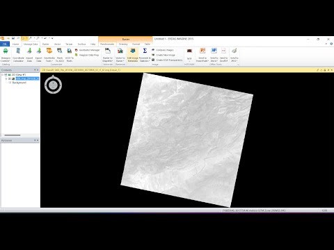 How to add tiff raster to ERDAS IMAGINE