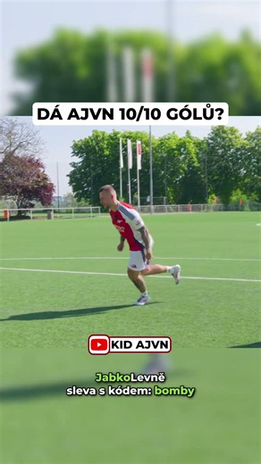 STALO SE NEMOŽNÉ 😲⚽ Sleva s kódem “bomby” na @jabkolevne.cz ​#kidajvn #klipy