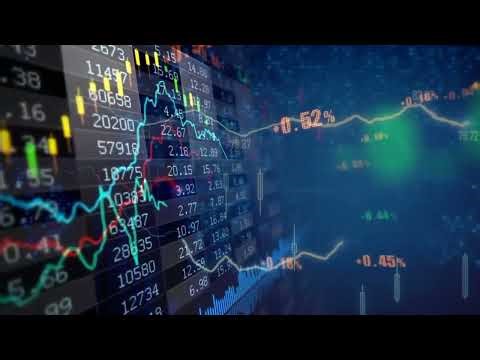 Trading Stock Chart Video Background | Stock Market Analytic