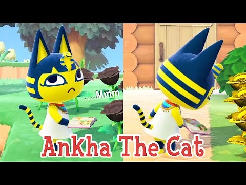 Ankha The Cat Snooty Villager Animal Crossing New Horizons ACNH