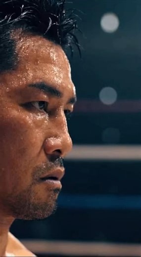 AI Cinematic Boxing - Middle-Aged Japanese Boxer Wins #boxing #gutpunch #knockout #sora #filmora
