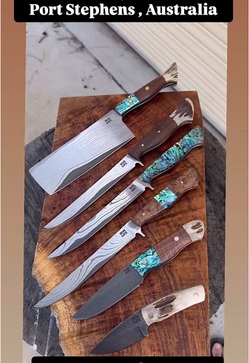 Handmade Knife Crafting in Anna Bay
